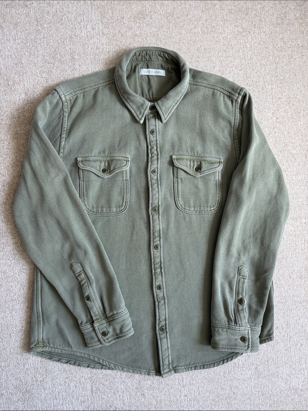 Outerknown Chroma Blanket Utility Shirt Jacket
